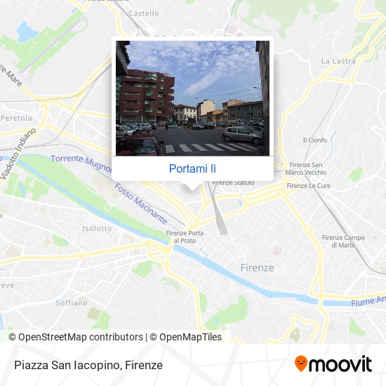 Mappa Piazza San Iacopino