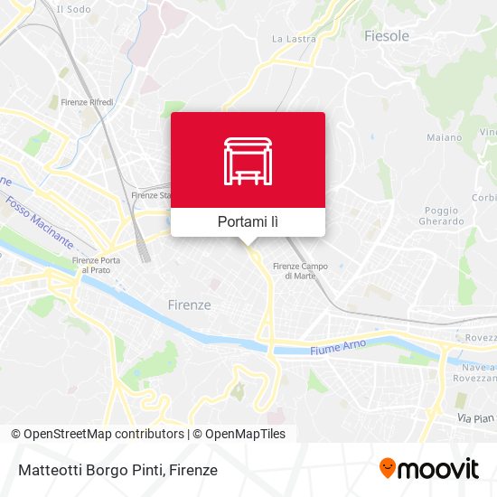 Mappa Matteotti Borgo Pinti