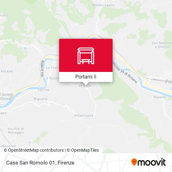 Mappa Case San Romolo 01