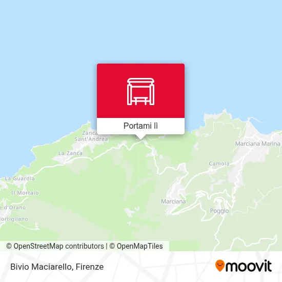 Mappa Bivio Maciarello