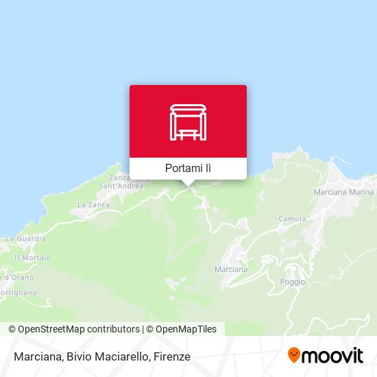 Mappa Marciana, Bivio Maciarello