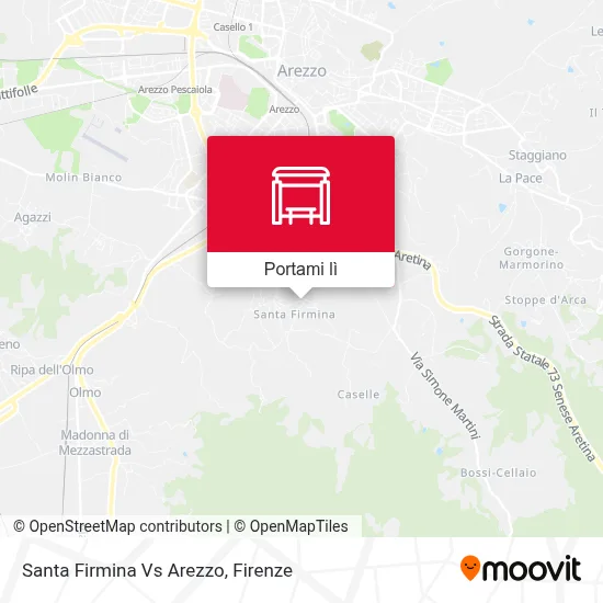 Mappa Santa Firmina Vs Arezzo