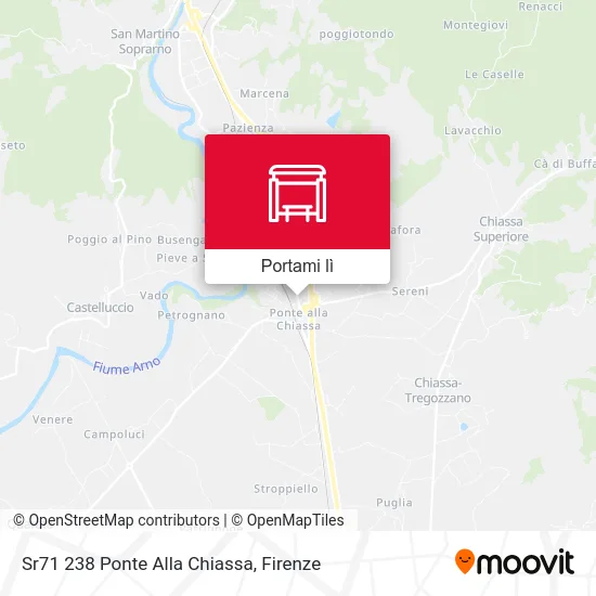 Mappa Sr71 238 Ponte Alla Chiassa