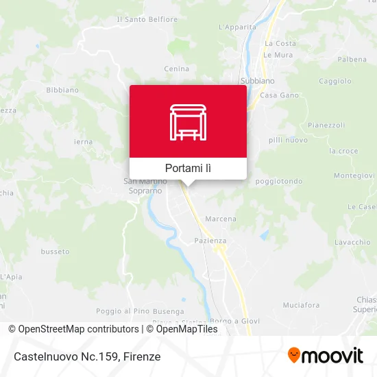 Mappa Castelnuovo Nc.159