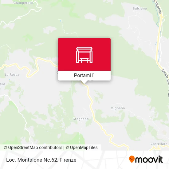 Mappa Loc. Montalone Nc.62