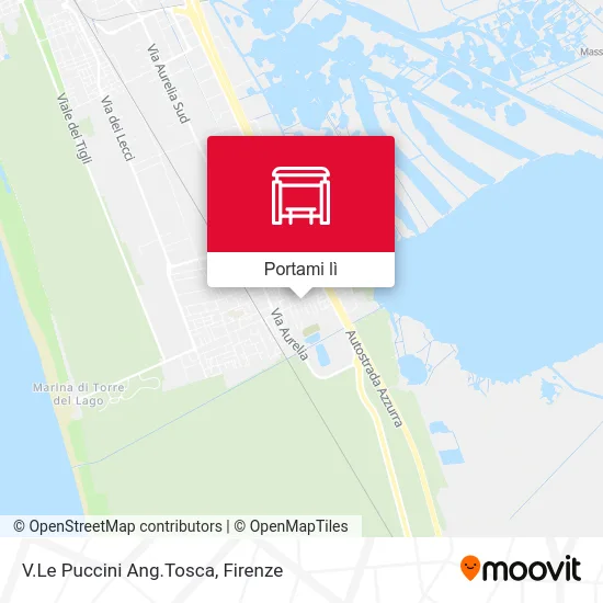 Mappa V.Le Puccini Ang.Tosca