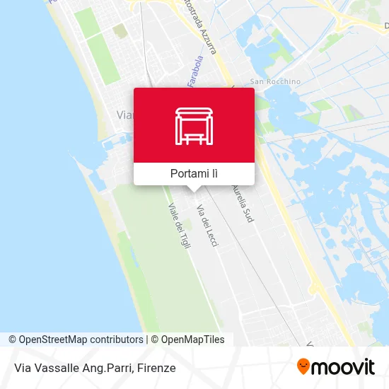 Mappa Via Vassalle Ang.Parri