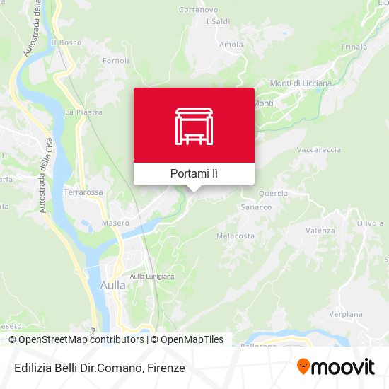Mappa Edilizia  Belli Dir.Comano