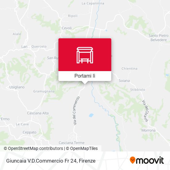 Mappa Giuncaia V.D.Commercio Fr 24