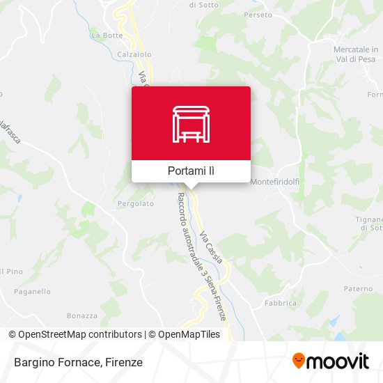 Mappa Bargino Fornace