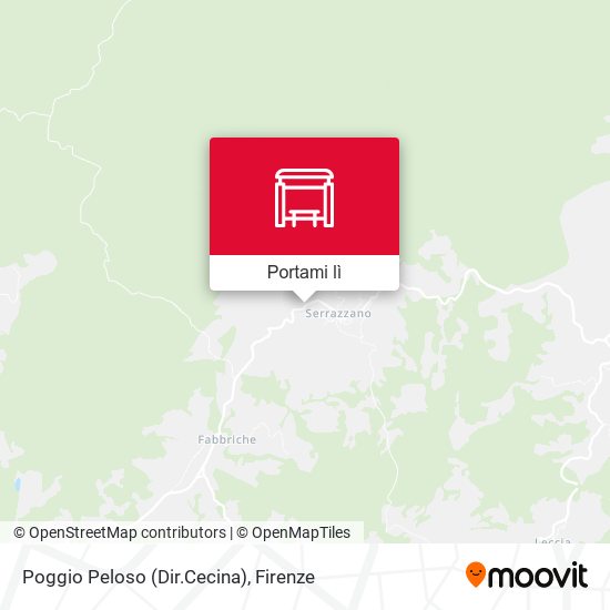 Mappa Poggio Peloso (Dir.Cecina)