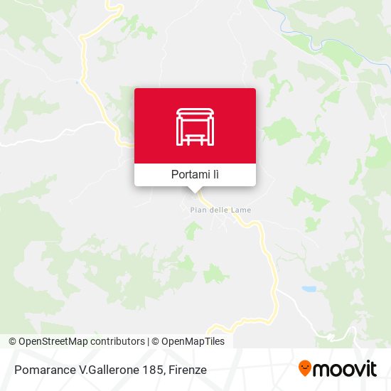 Mappa Pomarance V.Gallerone 185