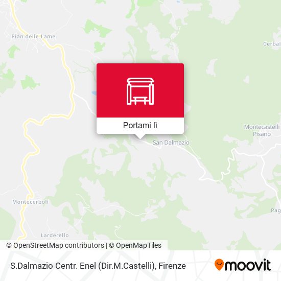 Mappa S.Dalmazio Centr. Enel (Dir.M.Castelli)