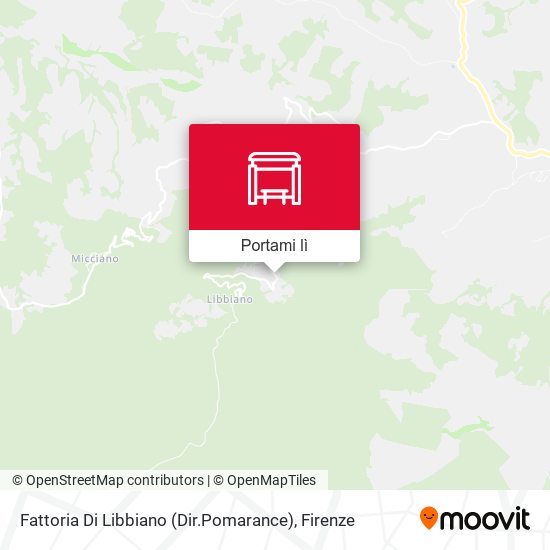 Mappa Fattoria Di Libbiano (Dir.Pomarance)