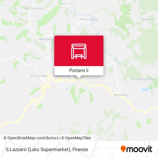 Mappa S.Lazzaro (Lato Supermarket)