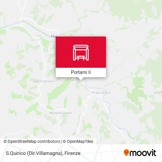 Mappa S.Quirico (Dir.Villamagna)