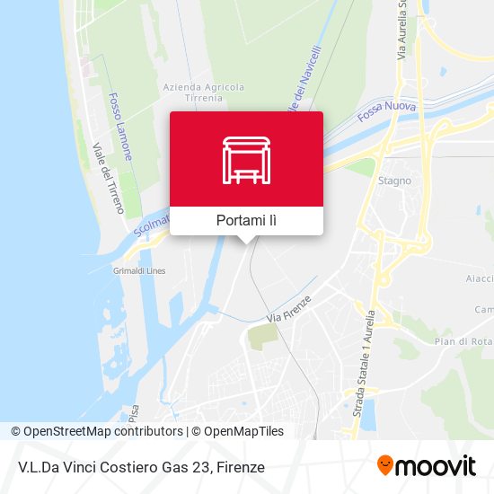 Mappa V.L.Da Vinci Costiero Gas 23