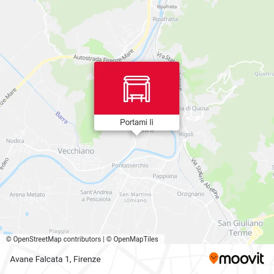 Mappa Avane Falcata 1