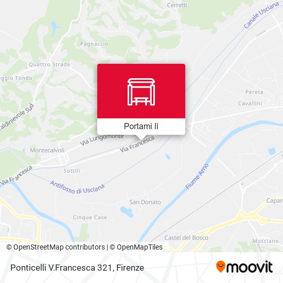 Mappa Ponticelli V.Francesca 321