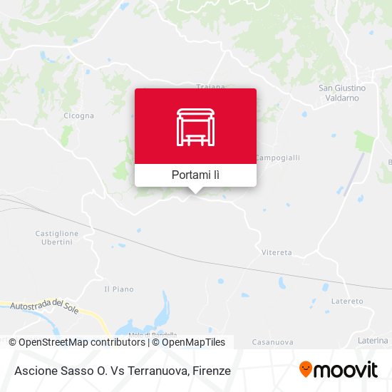 Mappa Ascione Sasso O. Vs Terranuova