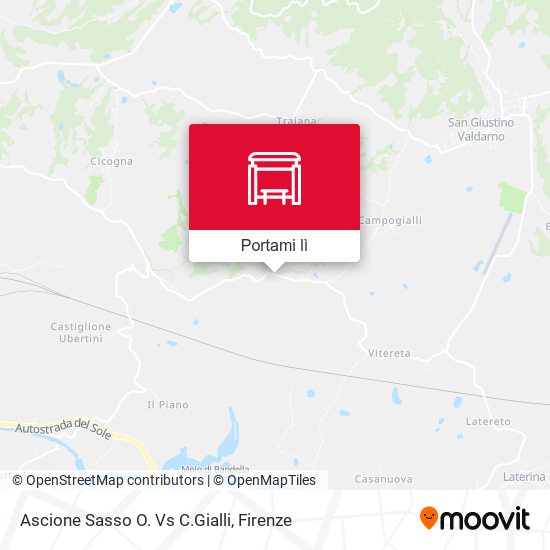 Mappa Ascione Sasso O. Vs C.Gialli