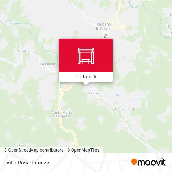 Mappa Villa Rosa