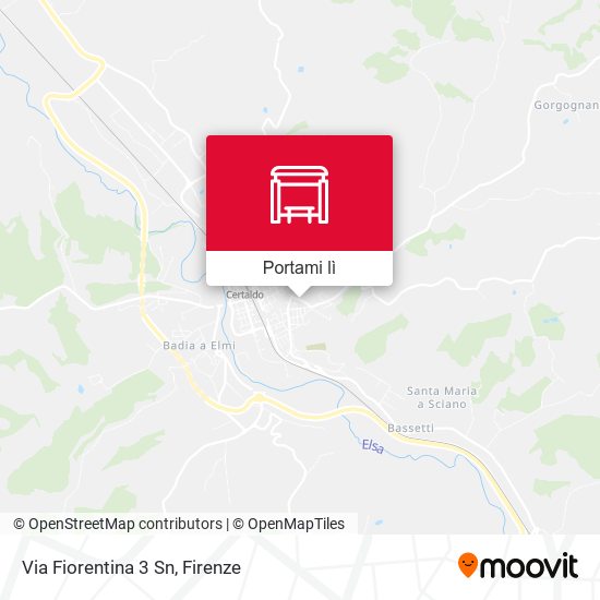 Mappa Via Fiorentina 3 Sn