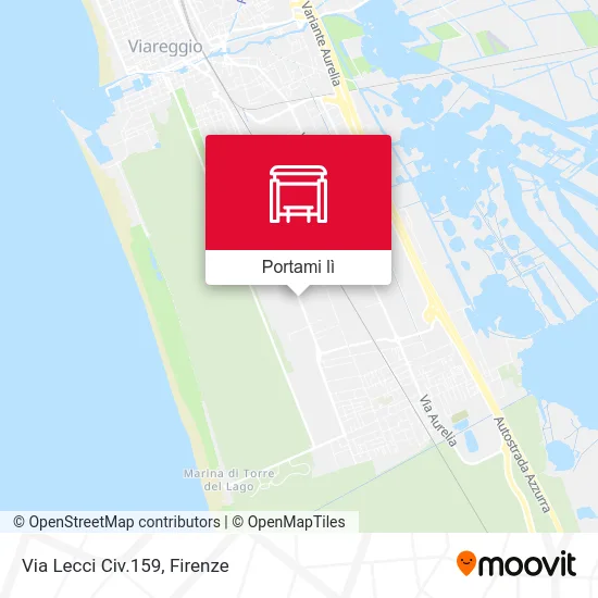 Mappa Via Lecci Civ.159