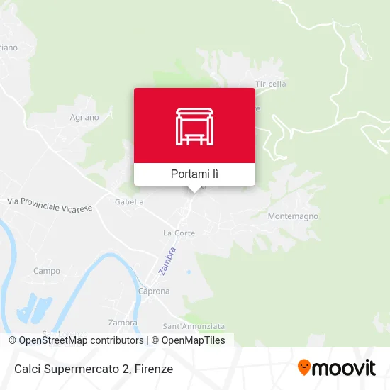 Mappa Calci  Supermercato 2