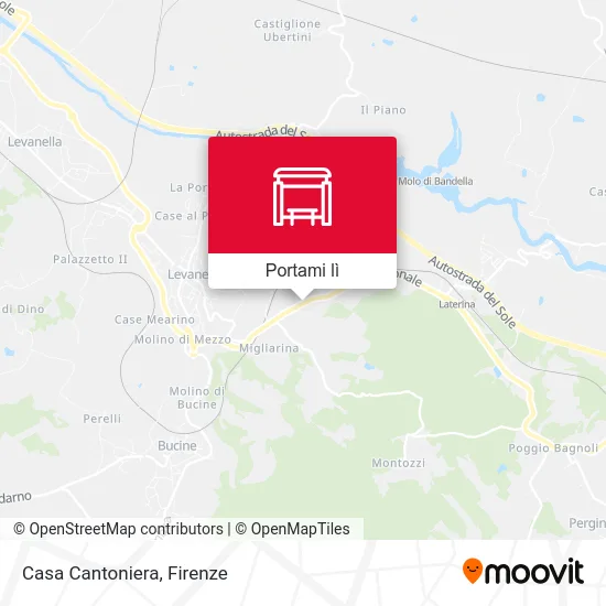 Mappa Casa Cantoniera