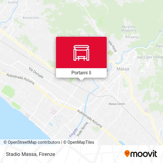 Mappa Stadio Massa