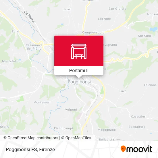 Mappa Poggibonsi FS