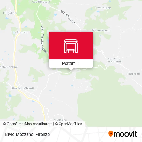 Mappa Bivio Mezzano