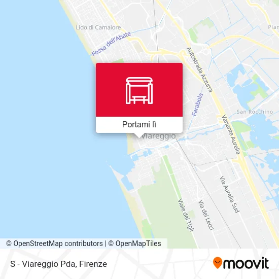Mappa S - Viareggio Pda