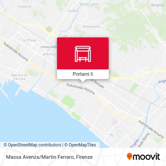 Mappa Massa Avenza/Martin Ferraro