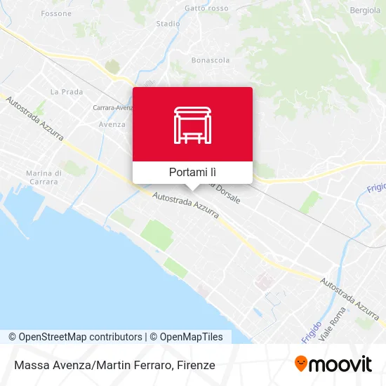 Mappa Massa Avenza/Martin Ferraro