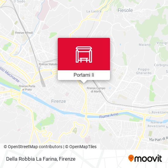 Mappa Della Robbia La Farina