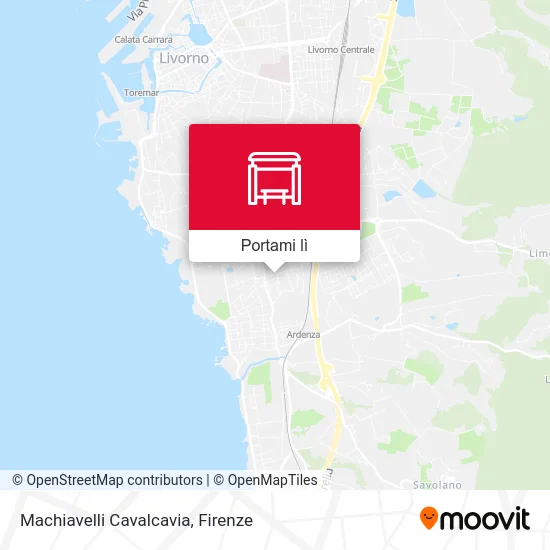 Mappa Machiavelli Cavalcavia