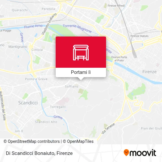 Mappa Di Scandicci Bonaiuto