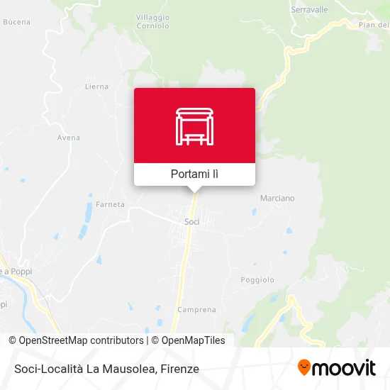 Mappa Soci-Località La Mausolea