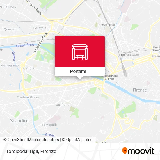 Mappa Torcicoda Tigli