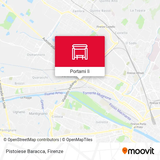 Mappa Pistoiese Baracca