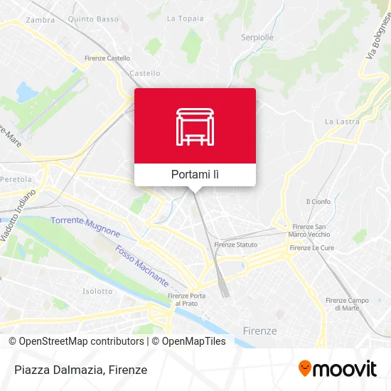 Mappa Piazza Dalmazia