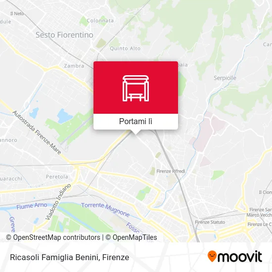 Mappa Ricasoli Famiglia Benini