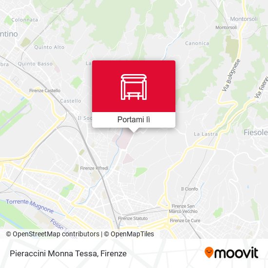Mappa Pieraccini Monna Tessa