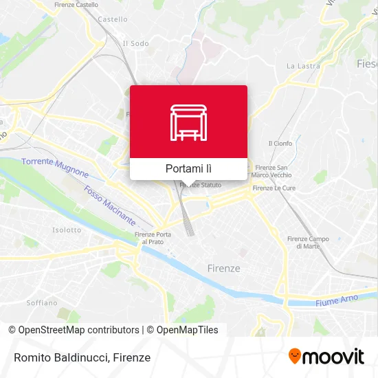 Mappa Romito Baldinucci
