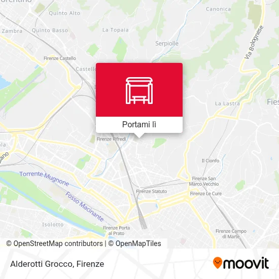 Mappa Alderotti Grocco