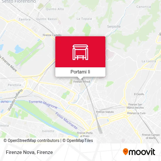 Mappa Firenze Nova