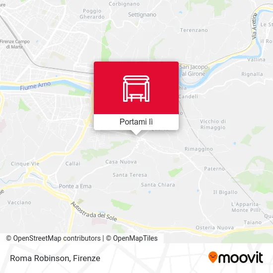 Mappa Roma Robinson