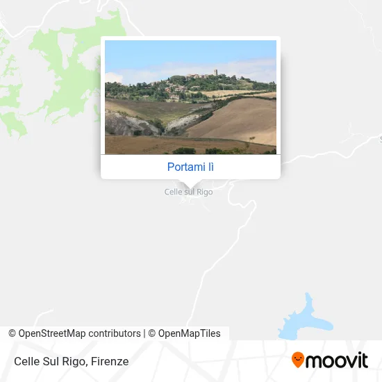 Mappa Celle Sul Rigo